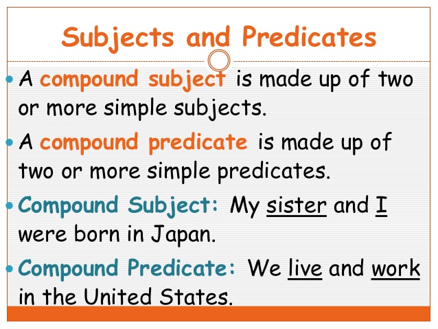 What Is A Compound Subject And A Compound Predicate